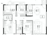 星辰湾_4室2厅1卫 建面116平米