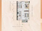时代朝阳_1室1厅1卫 建面44平米
