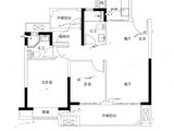 德信都绘大境花园_2室2厅2卫 建面98平米
