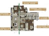 绿城美的桂语映月_5室1厅2卫 建面245平米