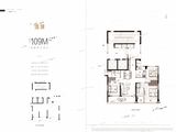 德信新希望江屿云庄_4室2厅2卫 建面109平米