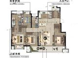 绿地樾丽云庭_4室2厅2卫 建面139平米