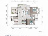 悦桂福弈和庭_3室2厅2卫 建面85平米
