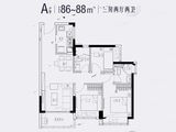 时代芳华_3室2厅2卫 建面86平米