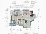 御宝江南_3室2厅2卫 建面104平米