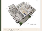 御珑府_3室2厅2卫 建面92平米