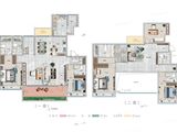 龙城坤园_5室3厅6卫 建面298平米