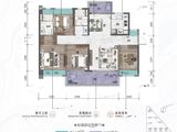 美的嘉华紫薇公馆_4室2厅2卫 建面125平米