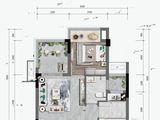 四面山国际康养云城_1室1厅1卫 建面38平米