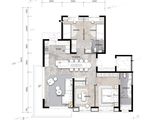 国誉万和城_4室2厅2卫 建面160平米