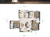 兴润兴公馆_4室2厅3卫 建面196平米