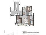 淮海未来城_3室2厅2卫 建面120平米