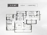 绿城桂语听澜轩_3室2厅2卫 建面123平米