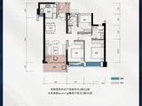 华发银景湾_3室2厅2卫 建面101平米