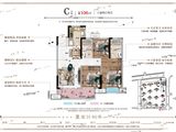 海伦堡金科东方美院_3室2厅2卫 建面106平米