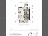 向海金融城_2室2厅1卫 建面71平米