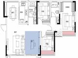 文一湖语轩_3室2厅2卫 建面1平米