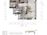 云篆学府_3室2厅2卫 建面92平米