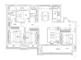 华侨城运河1283纯水岸_4室2厅2卫 建面143平米