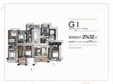华厦中央印_6室2厅3卫 建面274平米