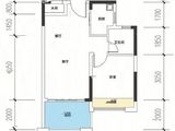 水韵金岸_1室2厅1卫 建面51平米