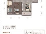 前川欣城三期天玺_4室2厅3卫 建面166平米