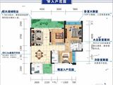 宏泰嘉园_3室2厅2卫 建面123平米
