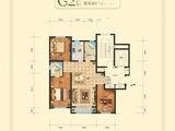 君豪巴黎庄园_3室2厅2卫 建面108平米