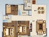 欣昊首府_3室2厅2卫 建面105平米