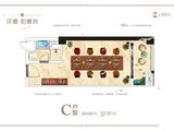 汉德微客_C户型 建面50平米