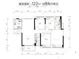 世茂望锦_4室2厅2卫 建面122平米