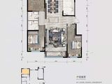 宝湖福邸书香里_3室2厅2卫 建面135平米