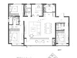 中车四方智汇港_4室2厅3卫 建面164平米
