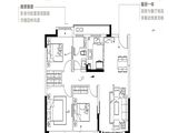华润悦府_3室2厅1卫 建面99平米