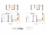 长房国际广场_4室2厅2卫 建面239平米