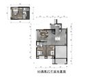 贵阳龙湖舜山府_3室2厅1卫 建面95平米