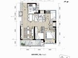 信城缙华府_3室2厅1卫 建面82平米