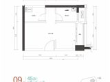 京基水贝城市广场_1室1厅1卫 建面45平米