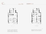 时代东宸上品_4室2厅3卫 建面143平米