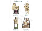 美的东堂_下叠170㎡户型 建面170平米