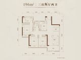 中洲城邦_3室2厅2卫 建面96平米