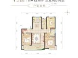 天煜风华_3室2厅2卫 建面137平米