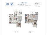 蓝城春风绣源_4室2厅4卫 建面215平米