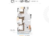 南光凤凰居锦绣和园_3室2厅1卫 建面89平米