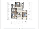 绿城春来晓园_3室2厅2卫 建面115平米