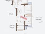 翡翠时光_3室2厅1卫 建面104平米