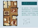长岛绿岛澜庭_3室2厅2卫 建面126平米