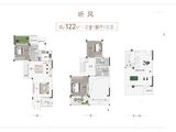宜阳英和紫悦府_3室2厅3卫 建面122平米