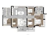 珠实西关都荟_4室2厅3卫 建面139平米