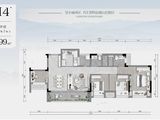 东亚龙隐别院_3室2厅2卫 建面99平米